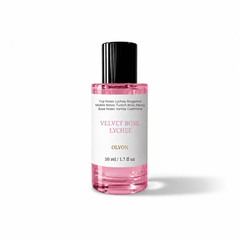 Velvet Rose Lychee Elixir 60 ml – Lychee & Bergamot – Turkish Rose & Peony – Vanilla & Cashmere – High Concentration Long-Lasting Fruity Floral Perfume Spray for Women