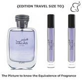 EDITION TRAVEL SIZE TO HAWAS BY RASASI FOR MAN (PACK 2 BOTTLES 10 ML)