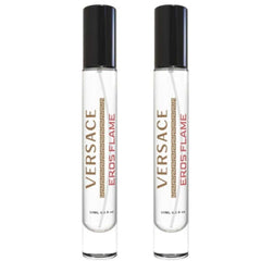 EDITION TRAVEL SIZE TO EROS FLAME VERSACE FOR MEN (PACK 2 BOTTLES 10 ML)
