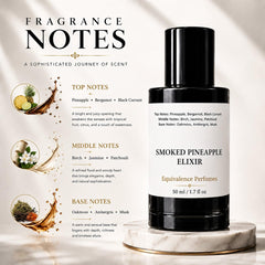 Smoked Pineapple Elixir 60ml – Extrait de Parfum for Women & Men – High Concentration Perfume Spray – Pineapple, Bergamot, Birch & Musk Scent – Long Lasting Unisex Parfum