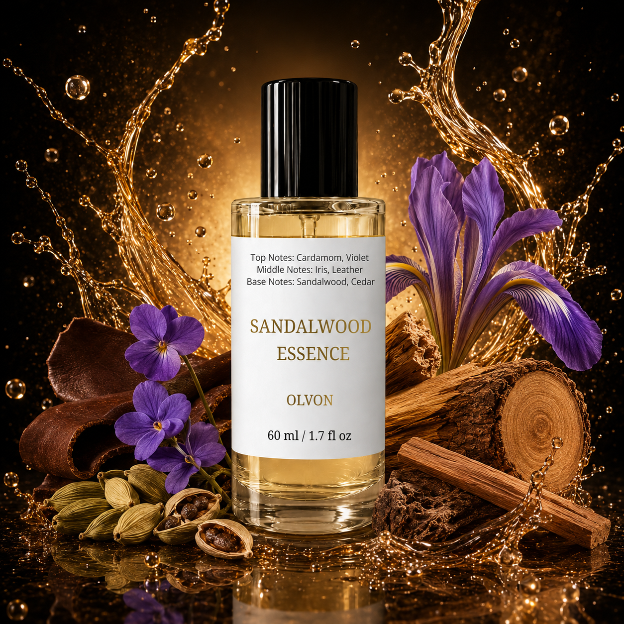Sweet Neroli Blossom Elixir 60 ml – Inspired by Love, Don't Be Shy Fragrance for Women – High Concentration Perfume Spray – Mashmallow, Vanilla, Orange Blossom – Long Lasting Unisex Parfum
