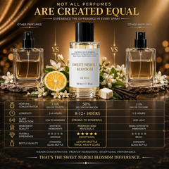 Sweet Neroli Blossom Elixir 60 ml – Inspired by Love, Don't Be Shy Fragrance for Women – High Concentration Perfume Spray – Mashmallow, Vanilla, Orange Blossom – Long Lasting Unisex Parfum