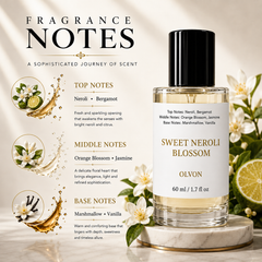 Sweet Neroli Blossom Elixir 60 ml – Inspired by Love, Don't Be Shy Fragrance for Women – High Concentration Perfume Spray – Mashmallow, Vanilla, Orange Blossom – Long Lasting Unisex Parfum