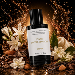 Velvet Coffee Blossom Elixir 60 ml – Inspired by Good Girl – Almond, Coffee, Tuberose & Jasmine – Tonka Bean & Cocoa – High Concentration Long-Lasting Gourmand Floral Perfume Spray for Women**