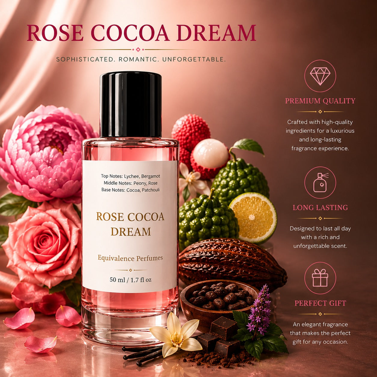Rose Cocoa Dream Elixir Extrait de Parfum 50ml