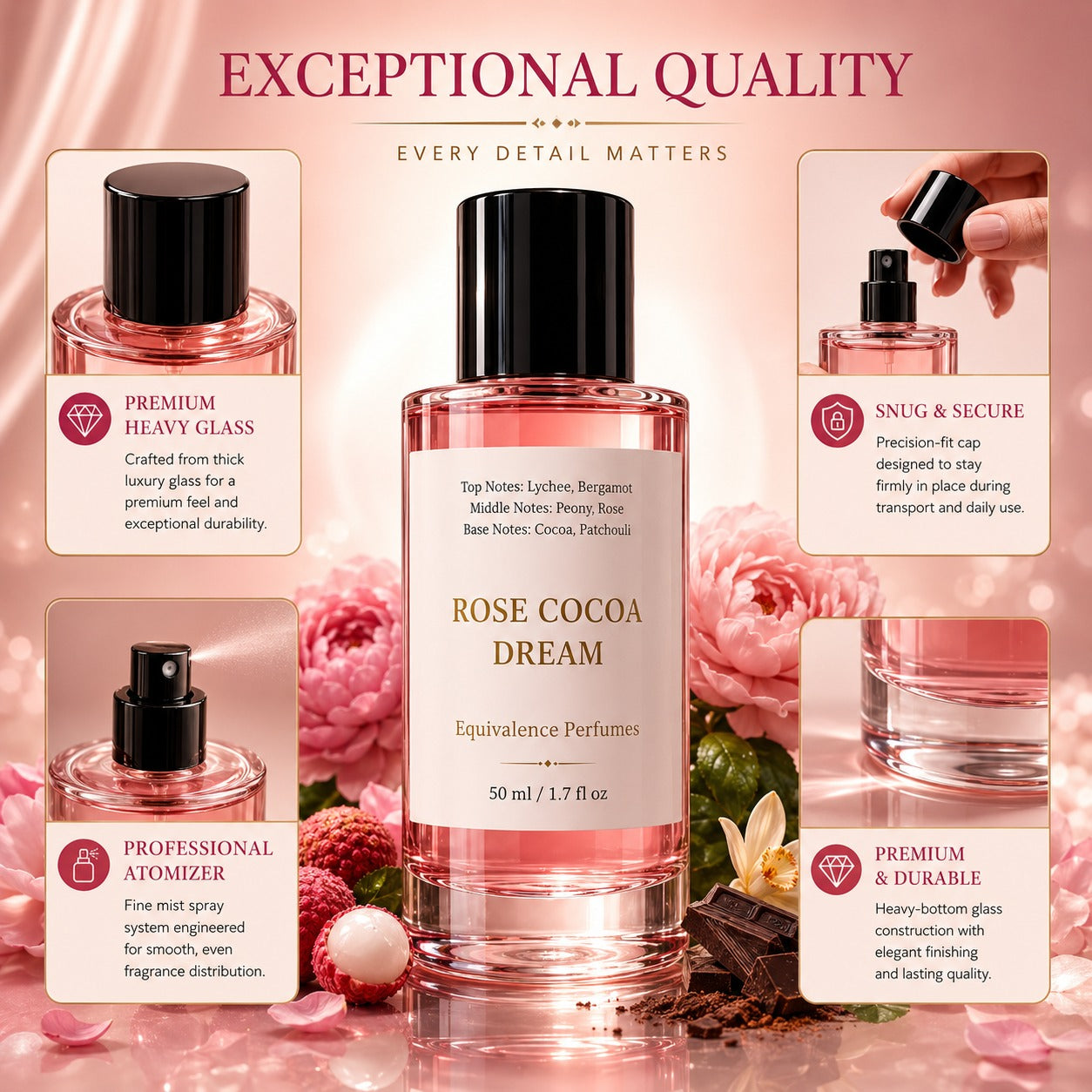 Rose Cocoa Dream Elixir Extrait de Parfum 50ml