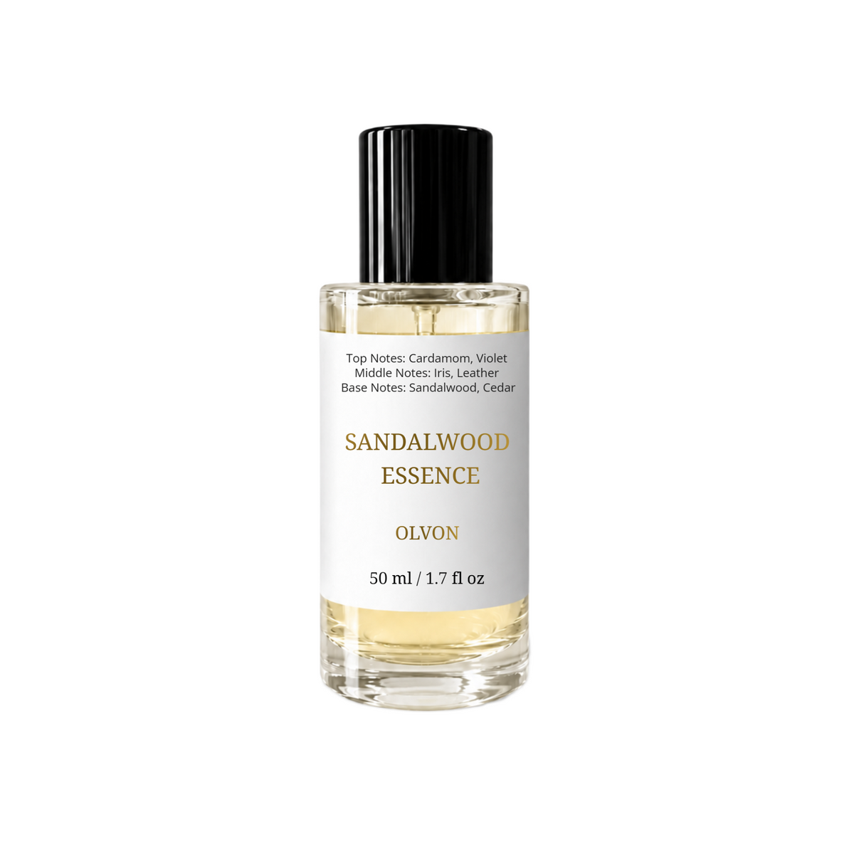 Sandawood Essence Elixir 50 ml – Inspired by Inspired by Santal 33 – High Concentration Perfume Spray – Cardamom, Violet, Sandalwood– Long Lasting Unisex Parfum