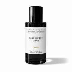 Dark Coffee Elixir 60 ml – Inspired by Black Opium Fragrance Unisex – High Concentration Perfume Spray – Coffee Vanilla, Jasmine, Patchouli & Warm Amber – Long Lasting Unisex Parfum